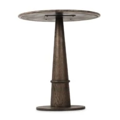 Goetz Bar + Counter Table - Warm Grey Marble -France and So Furniture 242923 008 DET 3