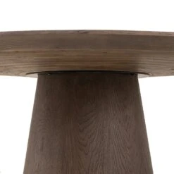 Laurel Poker Table - White Marble -France and So Furniture 243502 002 DET 4