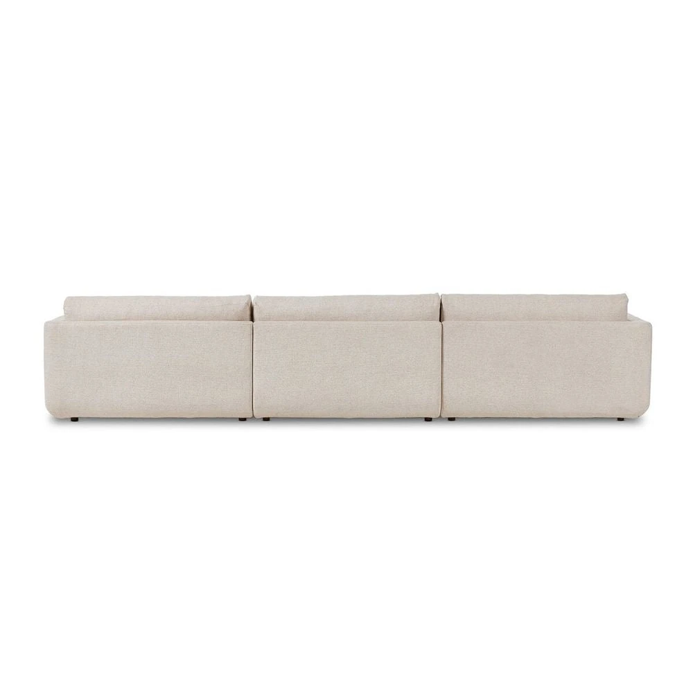 Kiernan 3-Piece Sectional - Palma Cream - 3 Piece 6 Kiernan 3-Piece Sectional - Palma Cream - 3 Piece - Image 6