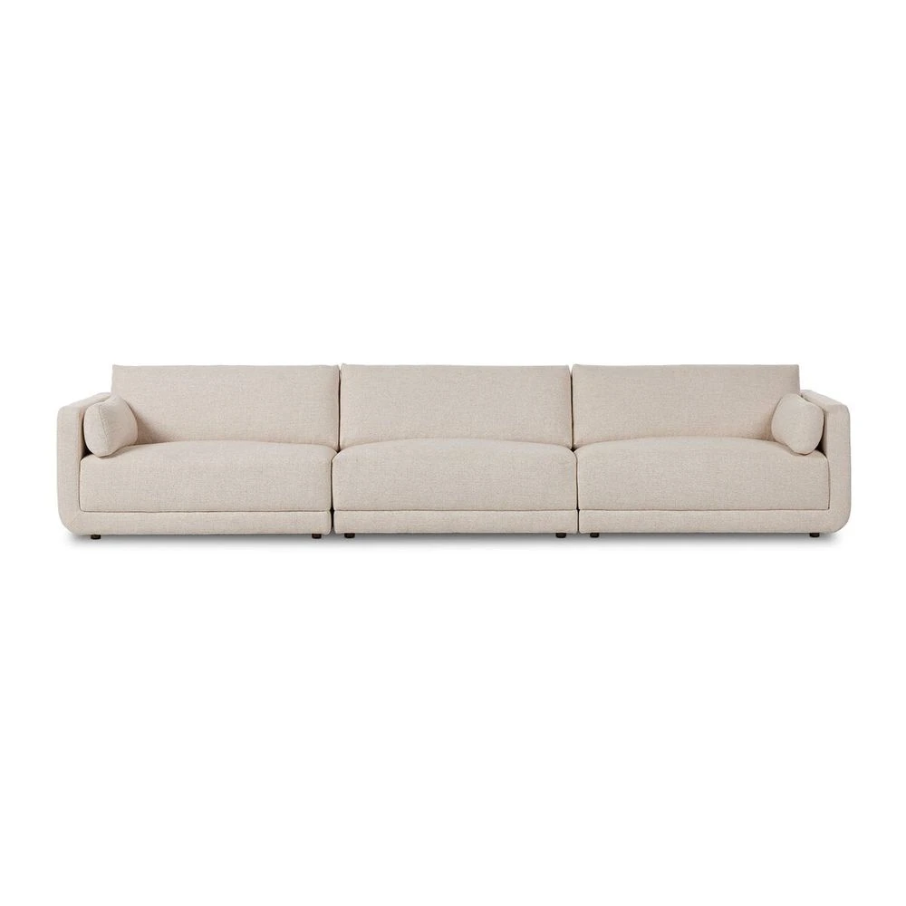 Kiernan 3-Piece Sectional - Palma Cream - 3 Piece 1 Kiernan 3-Piece Sectional - Palma Cream - 3 Piece