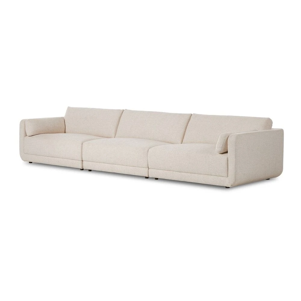 Kiernan 3-Piece Sectional - Palma Cream - 3 Piece 2 Kiernan 3-Piece Sectional - Palma Cream - 3 Piece - Image 2
