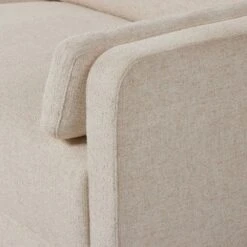 Kiernan 3-Piece Sectional - Palma Cream - W/ Ottoman -France and So Furniture 244412 001 DET 1