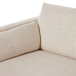 Kiernan 3-Piece Sectional - Palma Cream - W/ Ottoman -France and So Furniture 244412 001 DET 6