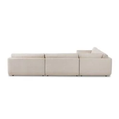 Kiernan 5-Piece Sectional - Palma Cream - 5 Piece -France and So Furniture 244413 001 BCK 1