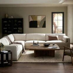 Kiernan 5-Piece Sectional - Palma Cream - 5 Piece -France and So Furniture 244413 001 ESS 1