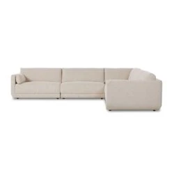 Kiernan 5-Piece Sectional - Palma Cream - 5 Piece -France and So Furniture 244413 001 SID 1