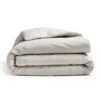 Fable Duvet Cover - Sable Light Grey - Queen
