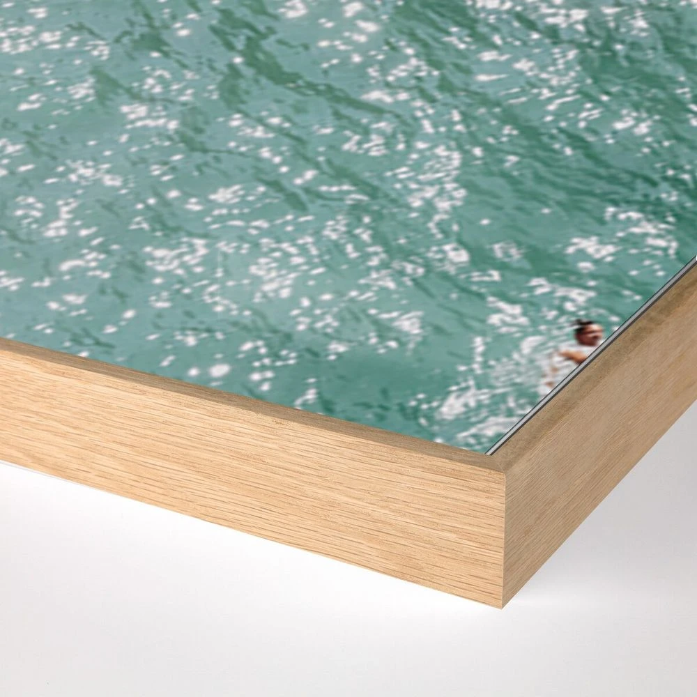 Slice Of Polignano By Natalie Obradovich - 36"X48" - White Oak - Framed Metal 2 Slice Of Polignano By Natalie Obradovich - 36"X48" - White Oak - Framed Metal - Image 2