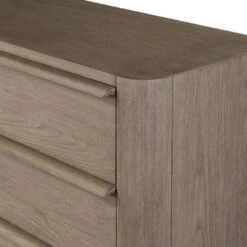 Primrose 10 Drawer Dresser - Natural Flat Oak Veneer 20 Primrose 10 Drawer Dresser - Natural Flat Oak Veneer -France and So Furniture 246772 001 DET 1