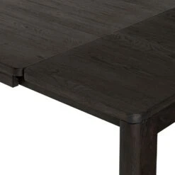 Dane Double Extension Dining Table - Smoked Black Oak - 96-136" -France and So Furniture 246777 002 DET 3