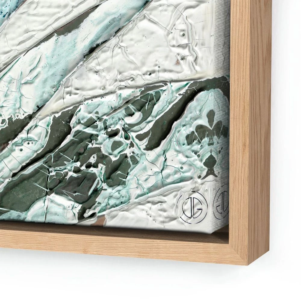 Study Of Blue Agave By Douglas Galloway - 72"X48" - White Oak 2 Study Of Blue Agave By Douglas Galloway - 72"X48" - White Oak - Image 2