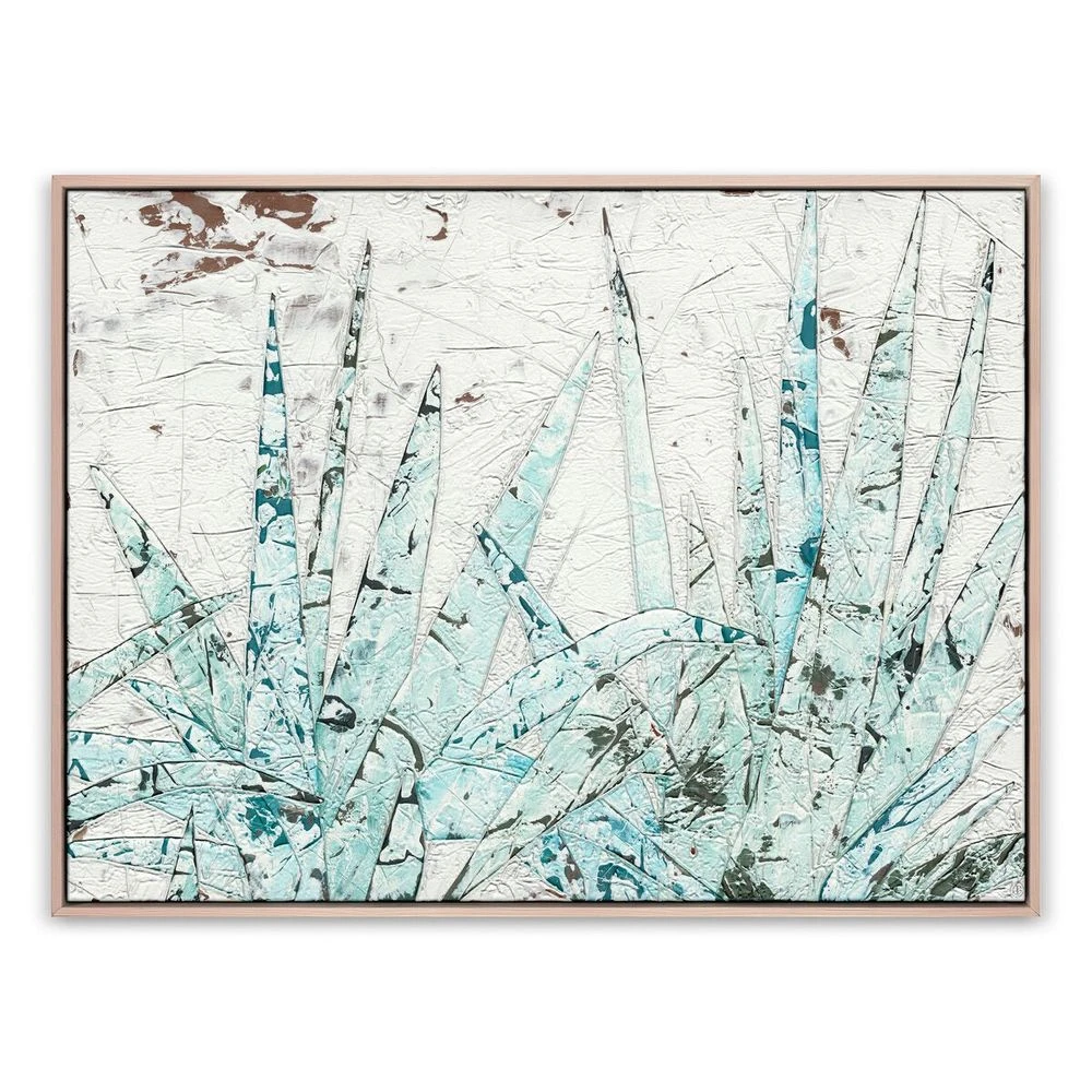 Study Of Blue Agave By Douglas Galloway - 72"X48" - White Oak 1 Study Of Blue Agave By Douglas Galloway - 72"X48" - White Oak