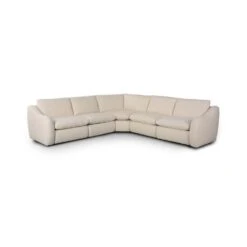 Eadric Power Recliner 5-Piece Sectional Sofa - Antigo Natural -France and So Furniture 247731 002 PRM 1