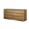 Aramis 6 Drawer Dresser - Sandy Oak Resawn