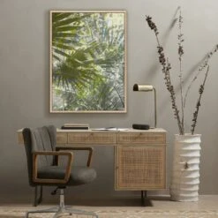 Golden Years By Fountain Grass Studios - 30"X40" - White Oak - Framed Metal -France and So Furniture 248115 012 ESS 1