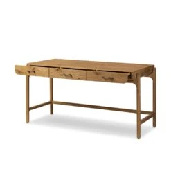 Bloomfield Desk - Resawn Worn Oak 23 Bloomfield Desk - Resawn Worn Oak -France and So Furniture 248141 001 OPN 1