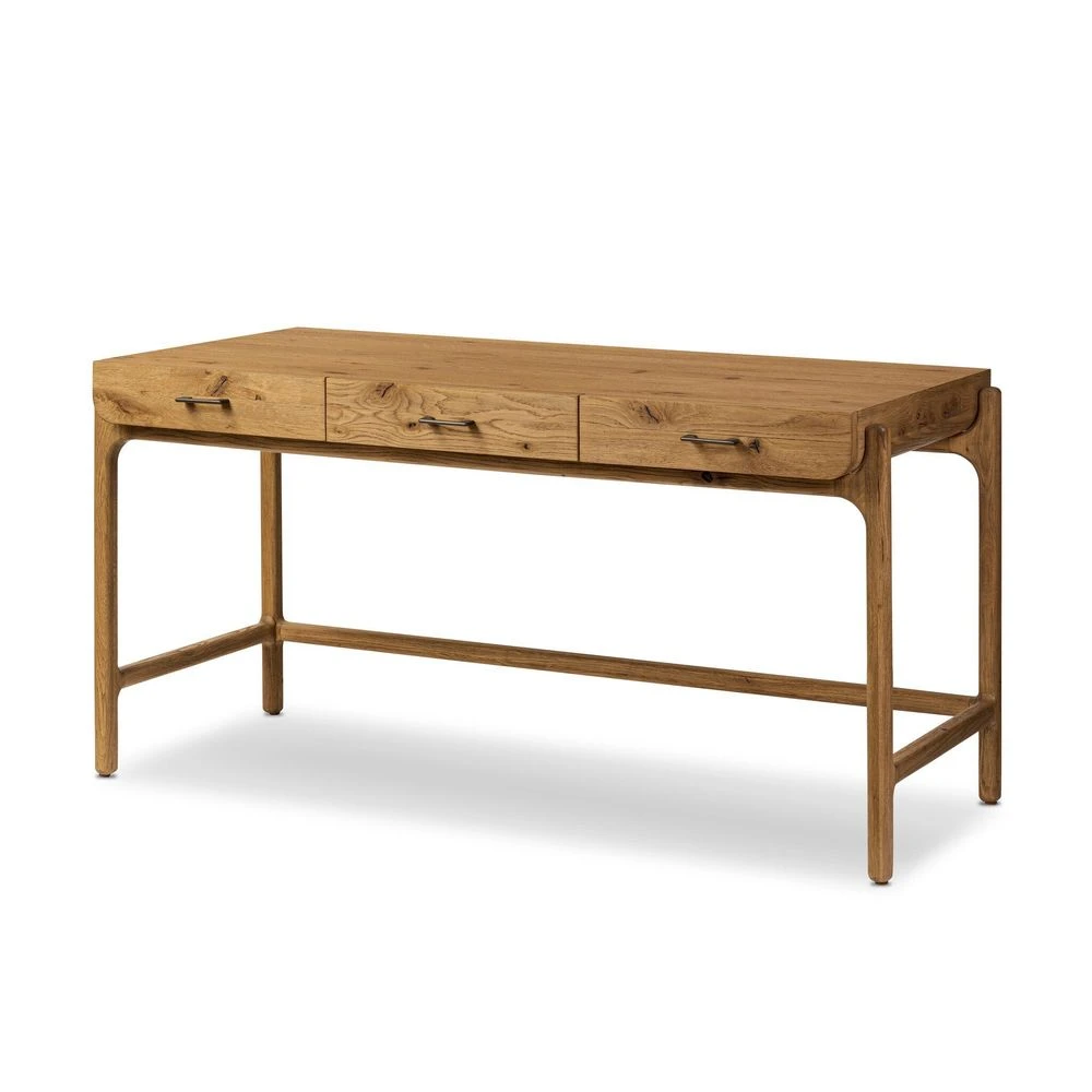 Bloomfield Desk - Resawn Worn Oak 2 Bloomfield Desk - Resawn Worn Oak - Image 2