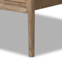 Glenview Bar Cabinet - Weathered Oak -France and So Furniture 248921 001 DET 5