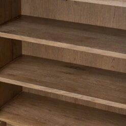 Glenview Bar Cabinet - Weathered Oak -France and So Furniture 248921 001 DET 7