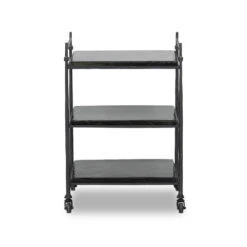 Teagan Bar Cart - Forged Gunmetal