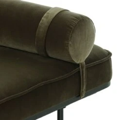 Rakesh Chaise - Surrey Olive -France and So Furniture 248941 001 DET 1