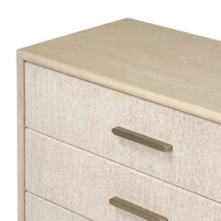 Rosenell 6 Drawer Dresser - Natural Paper Cord -France and So Furniture 249311 002 DET 4