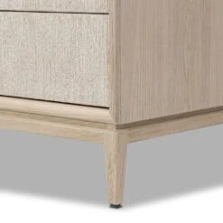 Rosenell 8 Drawer Dresser - Natural Paper Cord -France and So Furniture 249524 002 DET 5
