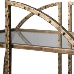 Zelina Gold Bar Cart -France and So Furniture 25065 4