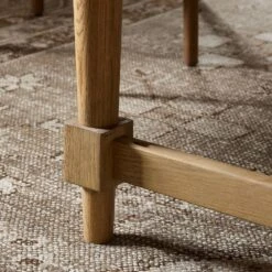 Blinn Oval Leaf Extension Dining Table - Worn Oak Veneer -France and So Furniture 250792 001 DET 12