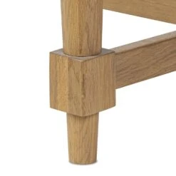 Blinn Oval Leaf Extension Dining Table - Worn Oak Veneer -France and So Furniture 250792 001 DET 6