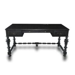 Lisbon Turned Leg Desk