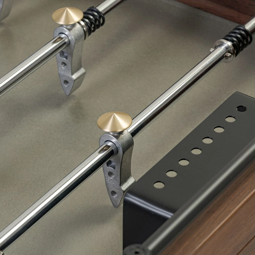 District Eight Foosball Table - Smoked Oak 2 District Eight Foosball Table - Smoked Oak - Image 2