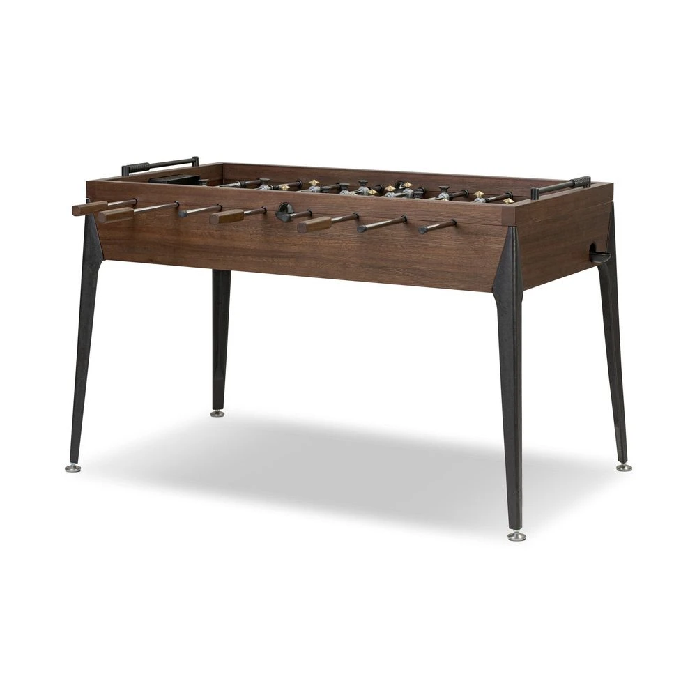 District Eight Foosball Table - Smoked Oak 1 District Eight Foosball Table - Smoked Oak