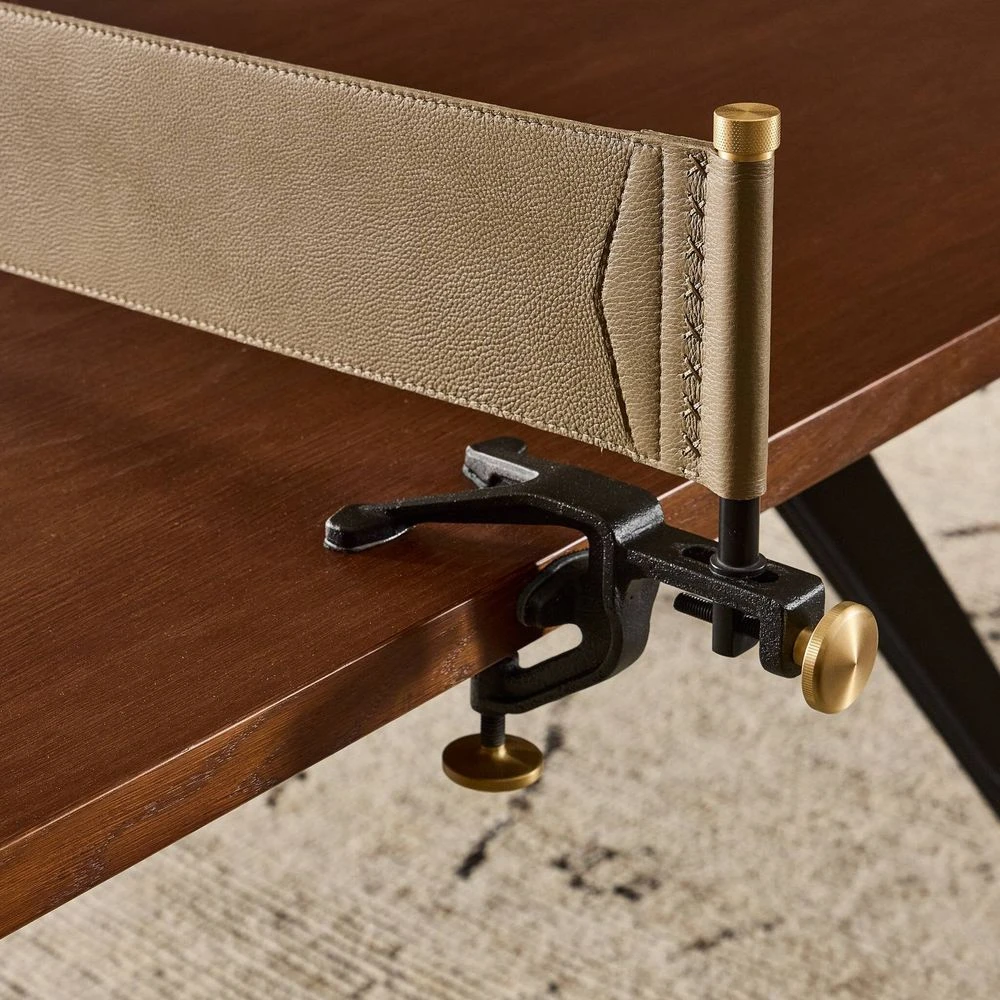 District Eight Ping Pong Table - Ink Black Leather 9 District Eight Ping Pong Table - Ink Black Leather - Image 9