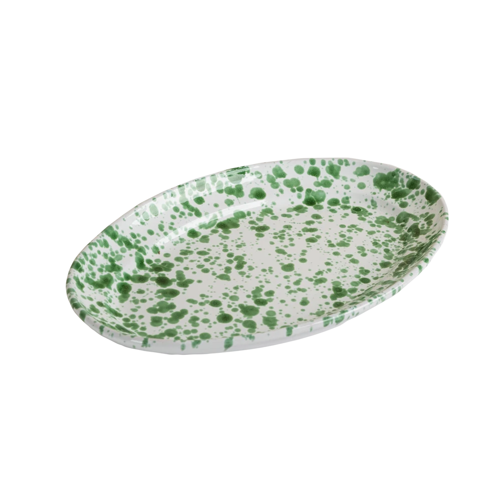 Taverna Speckled Oval Platter 2 Taverna Speckled Oval Platter - Image 2