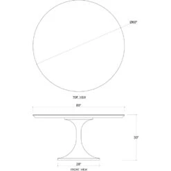 Pierre Round Dining Table 60'' In Antique French Oak 15 Pierre Round Dining Table 60'' In Antique French Oak -France and So Furniture 27368 ld dd604596 de31 49a4 8aaf df9bfae80506