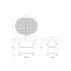 Homestead Culinary Island With Block 9 Homestead Culinary Island With Block -France and So Furniture 28151 ld