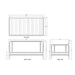 Cholet Twin Daybed In Straw Wash W/o Mattress -France and So Furniture 28439 ld be15fbb5 0957 40b0 baec 26d7d0119bd5
