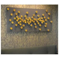 Wall Play Seed - Gold Foil -Set Of 10 -France and So Furniture 2a38d8f9add34eefe0e49056961d52a8