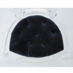 Marilyn Acrylic Arm Chair With Mohair Seat -France and So Furniture 3.31164 1