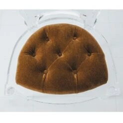 Marilyn Acrylic Arm Chair With Mohair Seat -France and So Furniture 3.31168 1