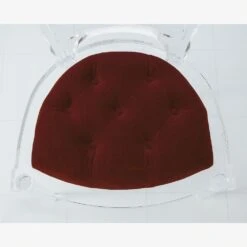 Marilyn Acrylic Arm Chair With Mohair Seat -France and So Furniture 3.31231 1