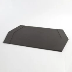Tiffany Desk Blotter-Graphite Leather