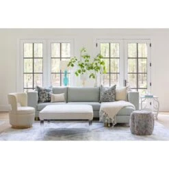 Moth Pillow-Cream/Shale-22 X 22 -France and So Furniture 30431