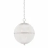 Sphere No. 3 1 Light Small Pendant Polished Nickel