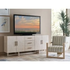 Sorenson Media Console - Taupe -France and So Furniture 322 660 WS