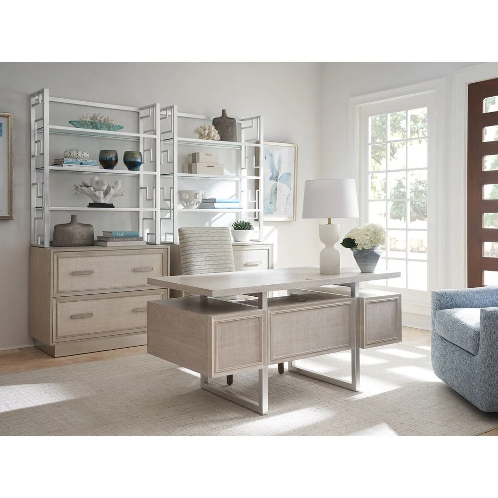 Evanston Writing Desk - Gray 4 Evanston Writing Desk - Gray - Image 4