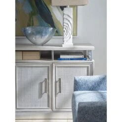 Oakbrook Media Console - Gray -France and So Furniture 324 661 det 3