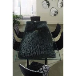 Vespera Dining Table With Glass 8 Vespera Dining Table With Glass -France and So Furniture 32532236f40fd57d2fbfd9fc7c89c4be