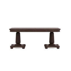 Revival Dual Pedestal Dining Table -France and So Furniture 328221 SL2 CLOSE 600x600 1